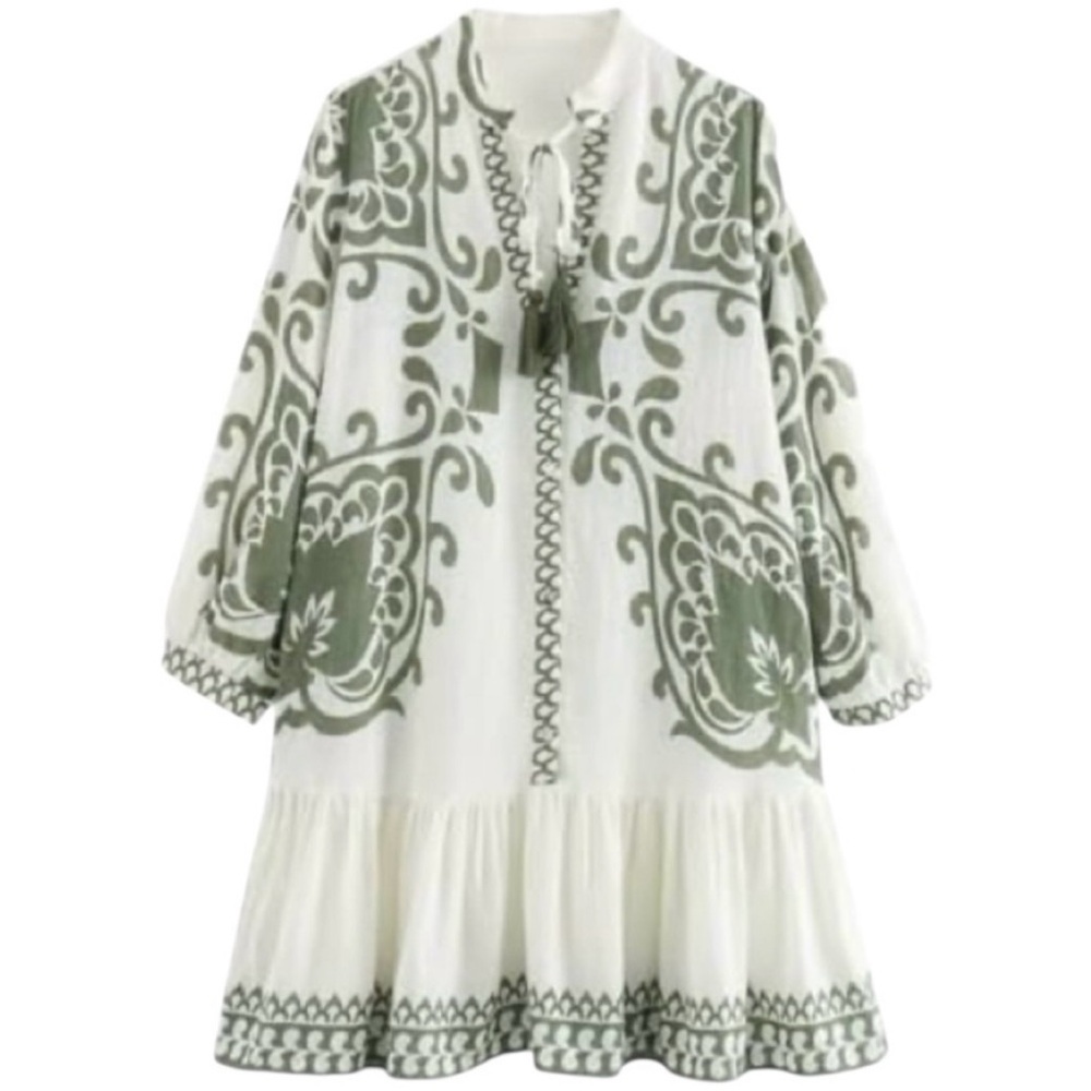 Zara Women’s Resort Style Mini Dress - Size L